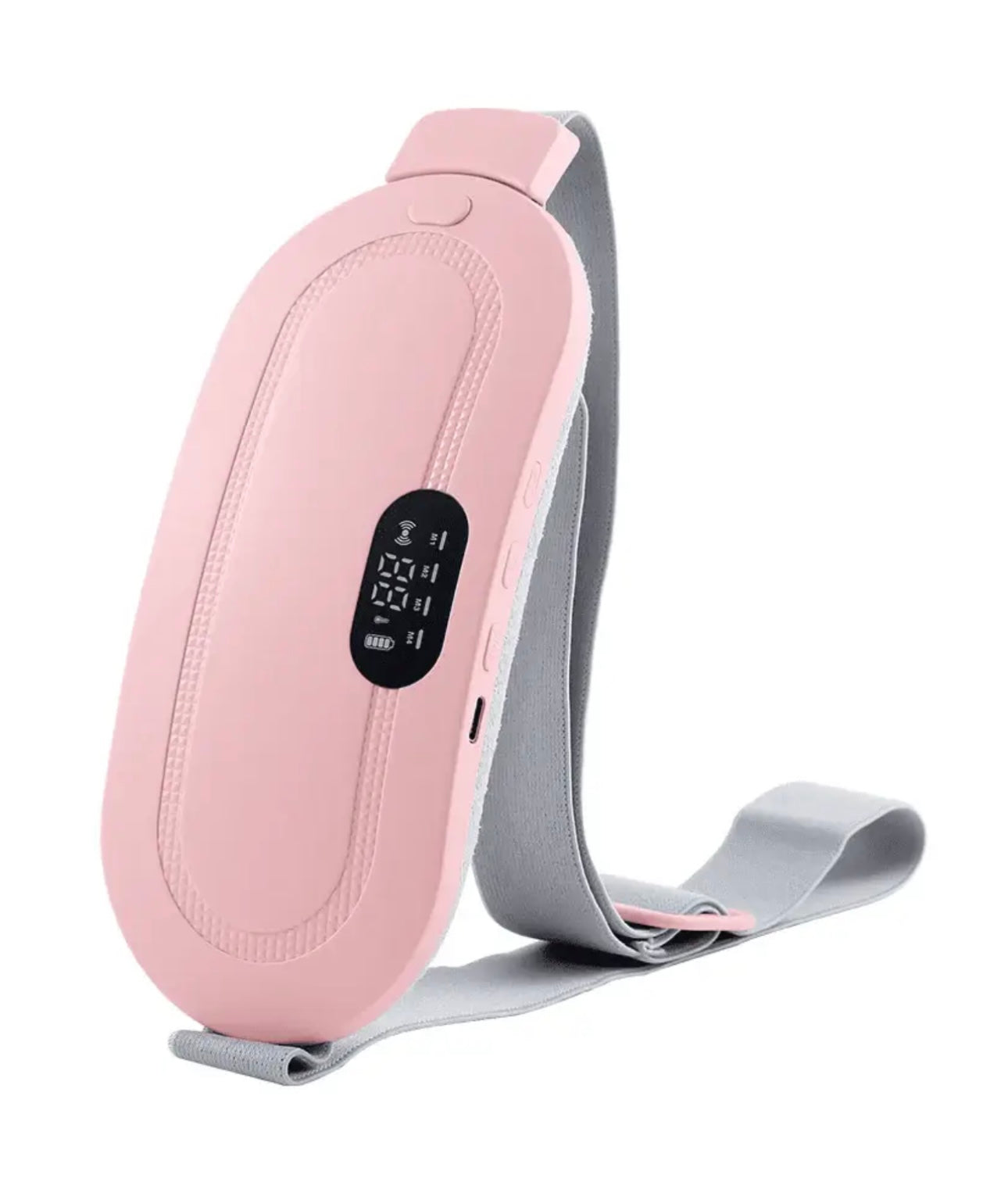 PERIOD CRAMP RELIEF BELT -Portable Menstrual Heating Pad, Heated Belly Belt for Menstrual Cramp Relief with 4 Heat Levels