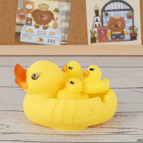 4 Pcs Duck Toy set