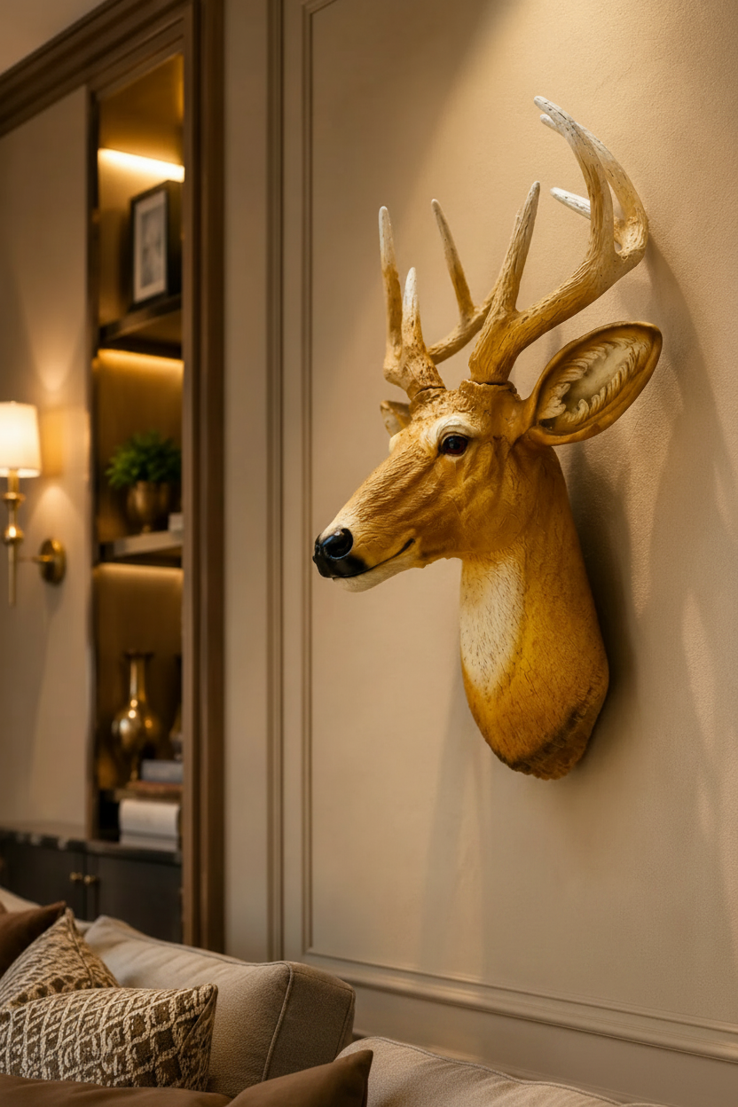 Deer Head Wall Mount - No Logo