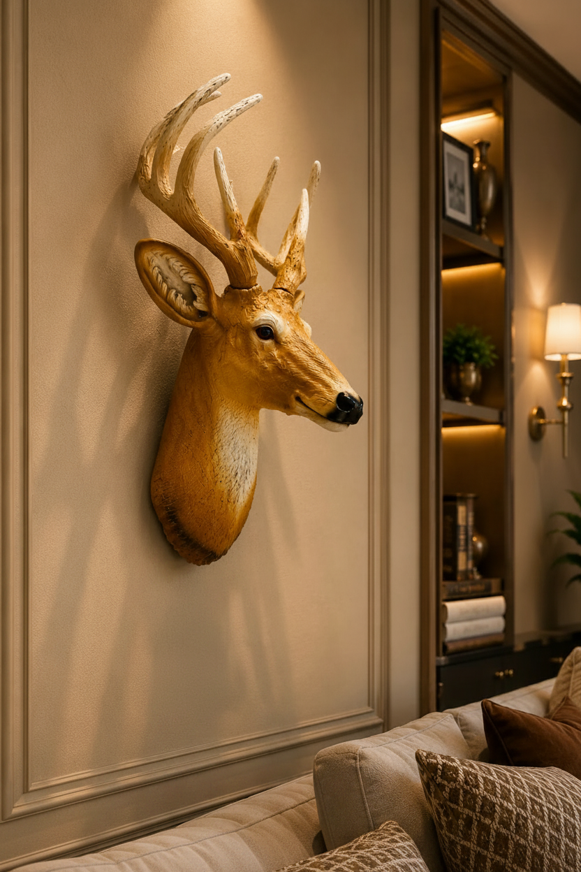 Deer Head Wall Mount - No Logo