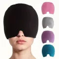 Migraine Relief Cap | Ice Gel Hot & Cold Therapy Hat for Headache, Eye Mask & Stress Pain Relief