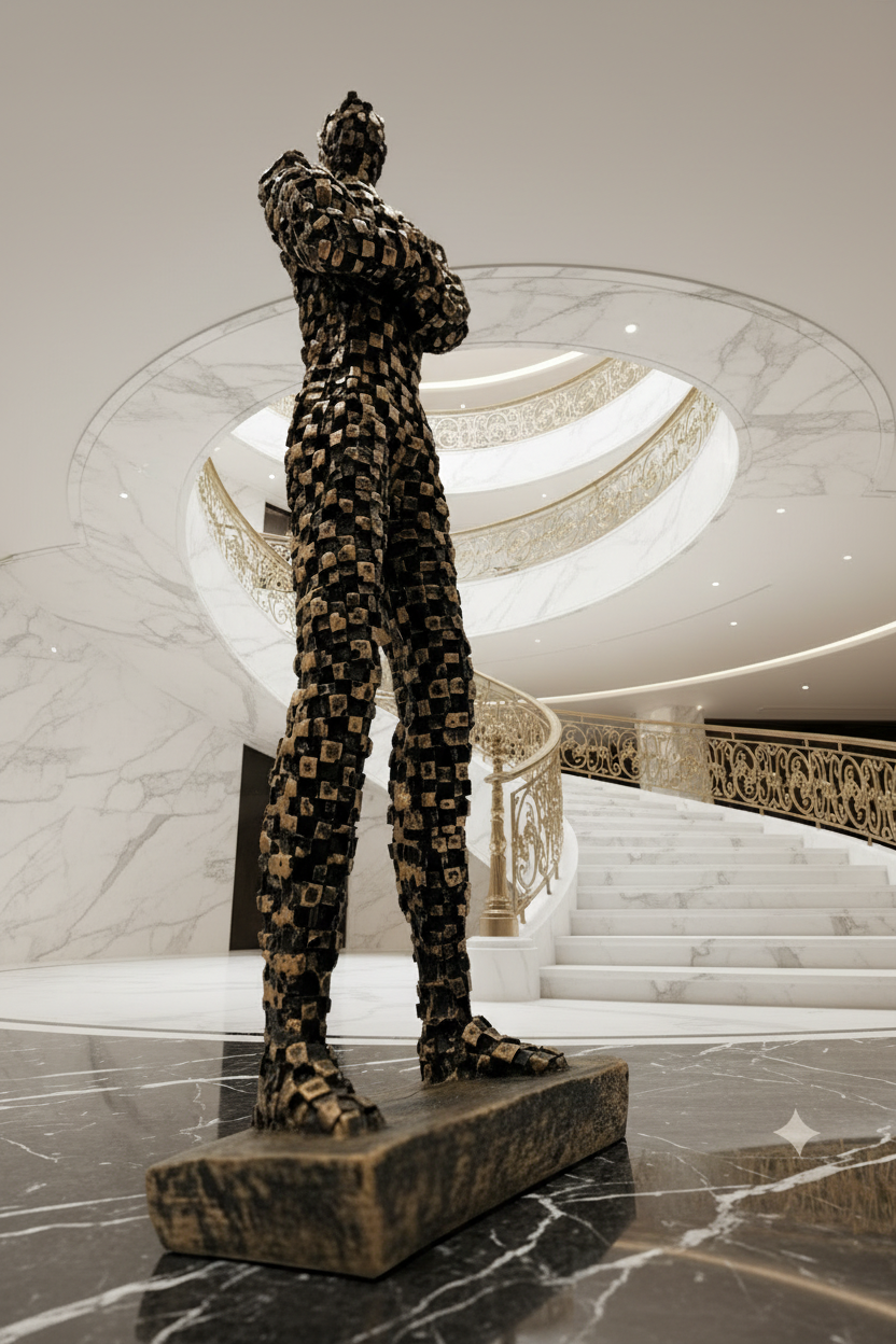 Geometric Man - Hotel Lobby